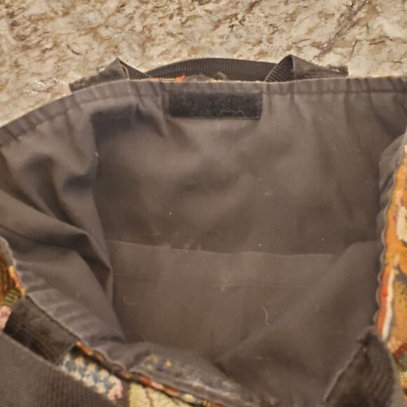 Handmade Elaine Of California Vintage Tapestry Tote Bag Childrens Hook and Loop - Picture 8 of 9